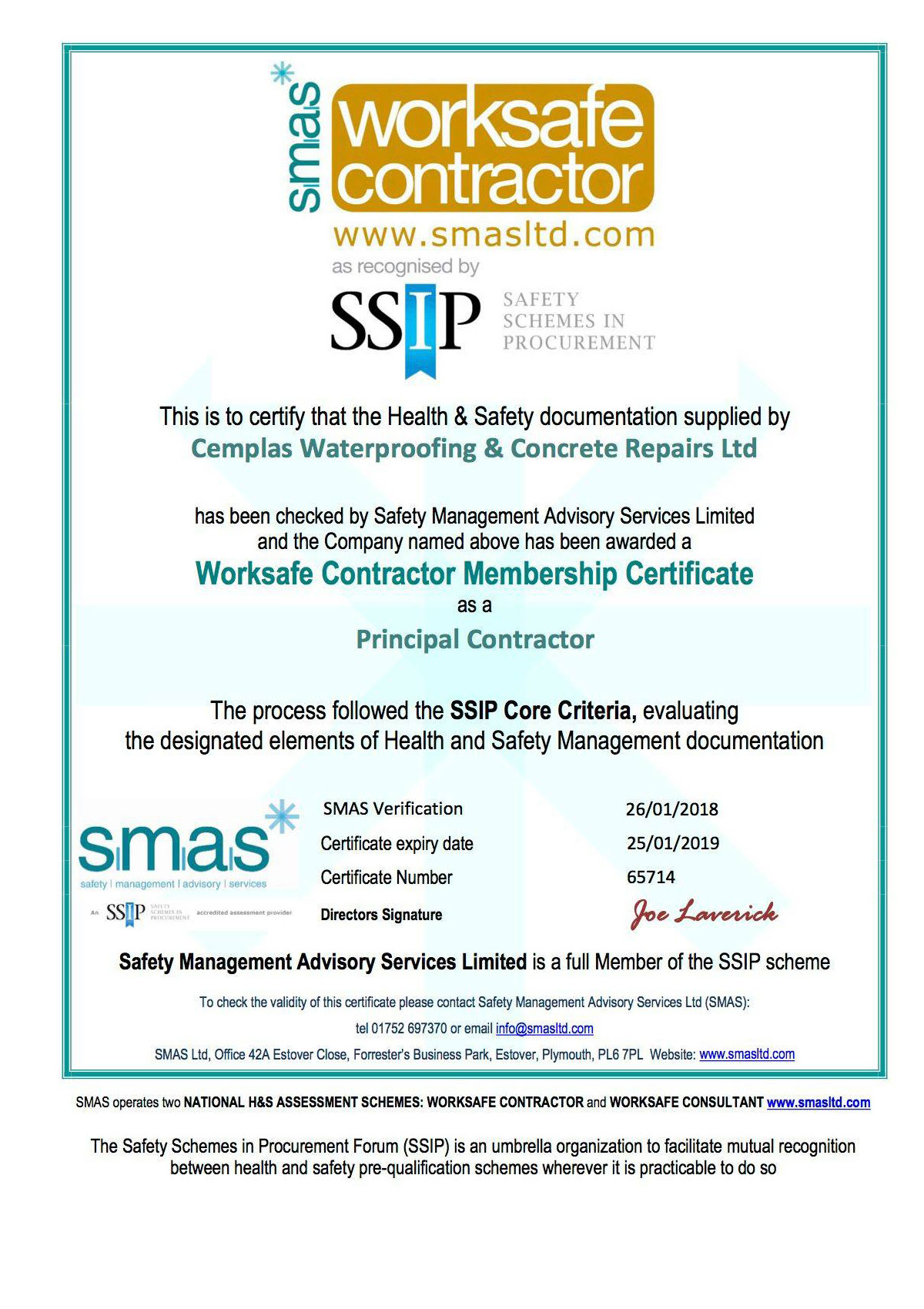 News - Renewed SMAS Accreditation