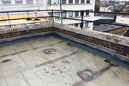 Cemplas - Services - Liquid Applied Roofing - Asphalt - Elizabeth Street - Image 1