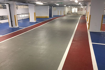 Cemplas - Case Study - Car Park Refurbishment - Johnson & Johnson - After 1