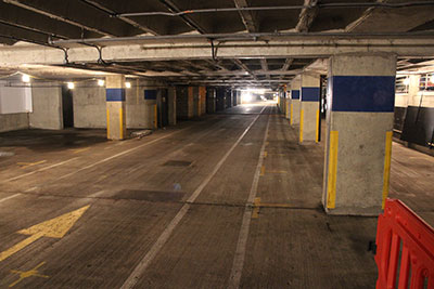 Cemplas - Case Study - Car Park Refurbishment - Johnson & Johnson - Before 1