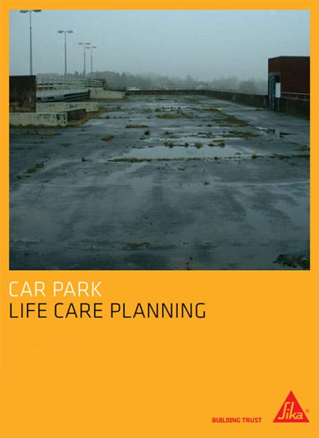 Cemplas - Services - Car Park Refurbishment - Lifecare Plans - Sika LCP Brochure Cover