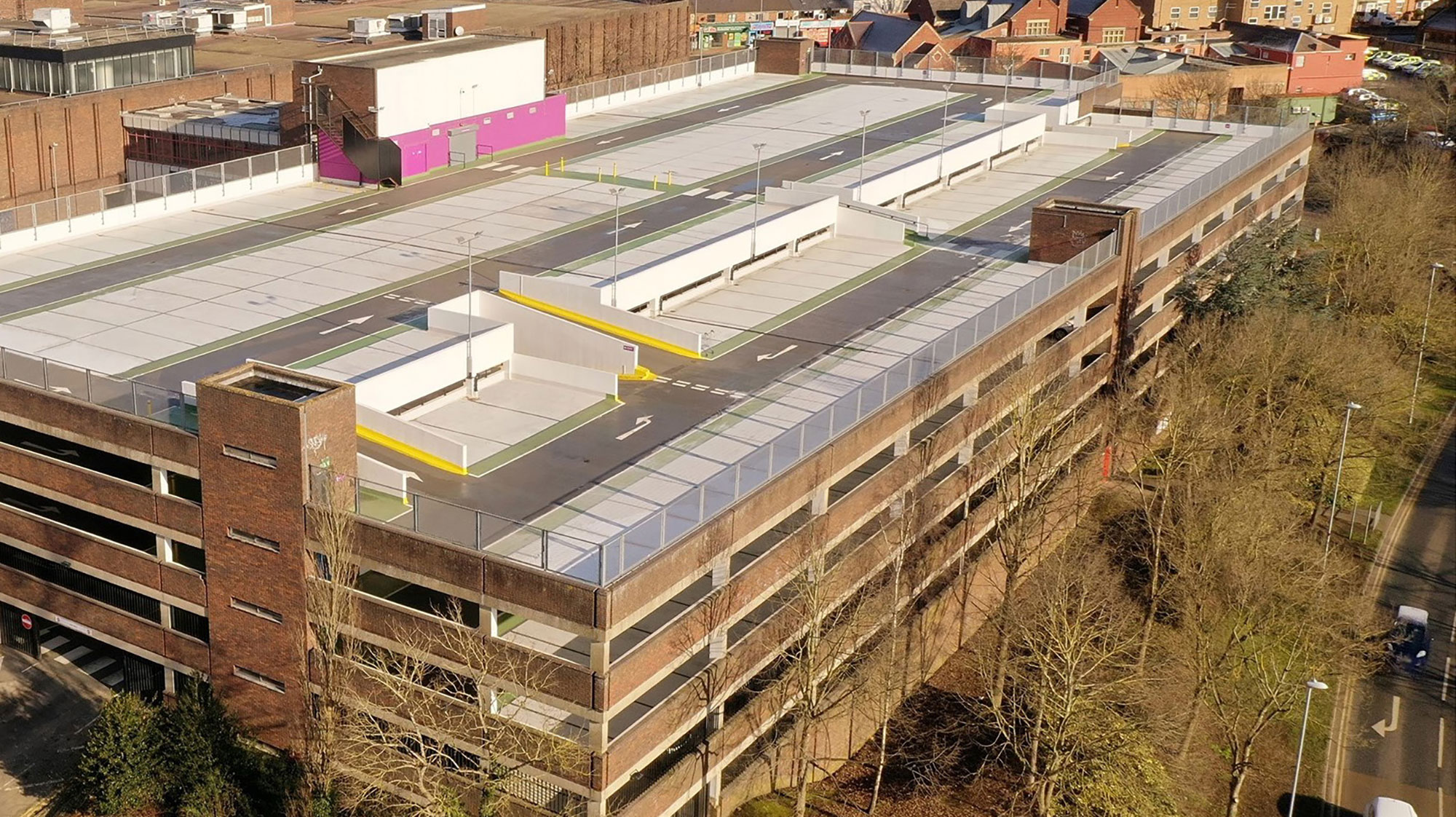 Cemplas Swansgate Shopping Centre MSCP Refurbishment