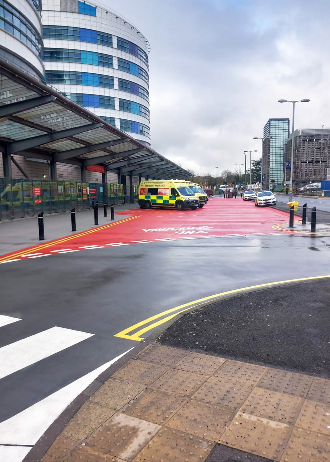 Queen Elizabeth Hospital, Birmingham - A&E Apron